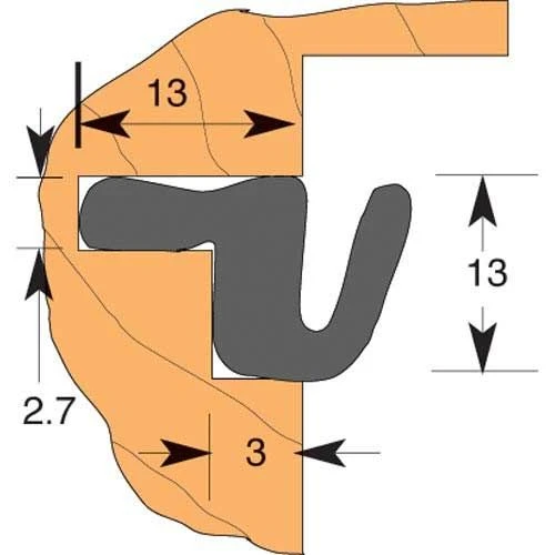 Aquamac 21 Door Seal