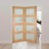 Coventry Obscured Glazed Unfinished Oak Internal Door Fold Kit -Home Door Shop 2 coventry oak obs optv2