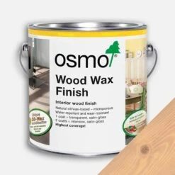 Osmo Wood Wax Finish - Light Steamed Beech