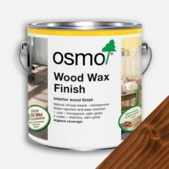 Osmo Wood Wax Finish - Mahogany