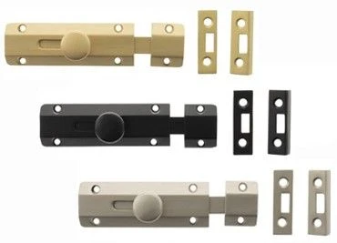 Atlantic Solid Brass Surface Door Bolt 4" 3 Atlantic Solid Brass Surface Door Bolt 4"