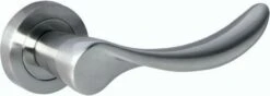 Atlantic Malaga Satin Nickel Door Lever