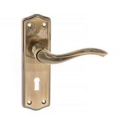 Warwick Key Lever On Backplate -Home Door Shop atl oe178kab