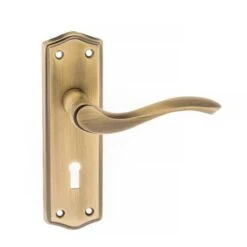 Warwick Key Lever On Backplate -Home Door Shop atl oe178kmab
