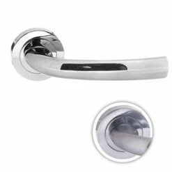 Nevada Lever On Round Rose