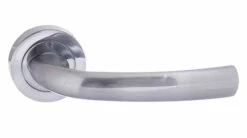 Nevada Lever On Round Rose -Home Door Shop atl s21r sc