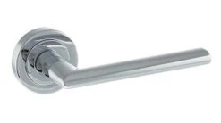 Atlantic Georgia Lever On Round Rose -Home Door Shop atl s39rpc