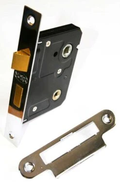 Atlantic Nickel Mortice Bathroom Lock
