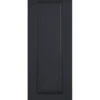 Eindhoven Black Primed 1 Panel FD30 Fire Door -Home Door Shop black eindhoven opt 1