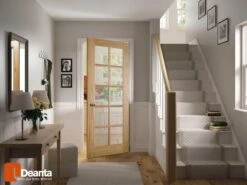 Bristol 10 Light Glazed Panel Doors -Home Door Shop bristol glazed oak 1 1024x768 1