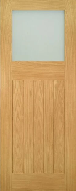 Cambridge 1930's 1 Light Glazed Veneer Door