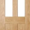 Eton Internal Unfinished 4 Flat Panel Glazed Oak Door 1 Eton Internal Unfinished 4 Flat Panel Glazed Oak Door -Home Door Shop dw eton gl