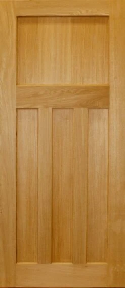 1930's Style Panelled Oak Veneer Doors