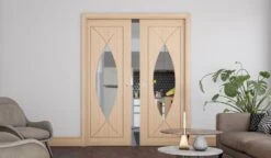Amalfi Prefinished Oak Glazed Door -Home Door Shop ed amalfi prefinished oak glazed door lounge 2nd