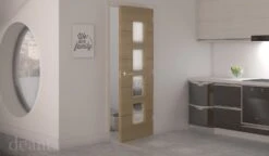 Augusta Prefinished Glazed Oak Fire Door -Home Door Shop ed augusta oak glazed prefinished fire door lifestyle