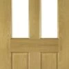 Bury Victorian Glazed Oak 4 Panel Door -Home Door Shop ed bury glazed prefinished oak door
