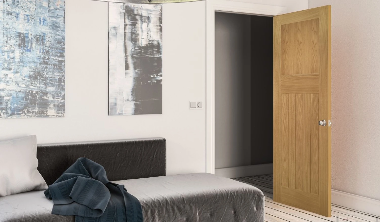 Cambridge Oak Fire Door 4 Cambridge Oak Fire Door - Image 2