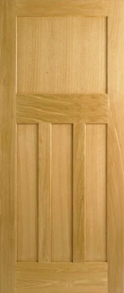 DX30 1930's Style Oak Veneer Internal Door