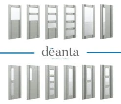 Light Grey Flush Vertical Inlay Prefinished Internal FD30 Fire Door -Home Door Shop ed flush prefinished light grey ash vertical inlay door options 1