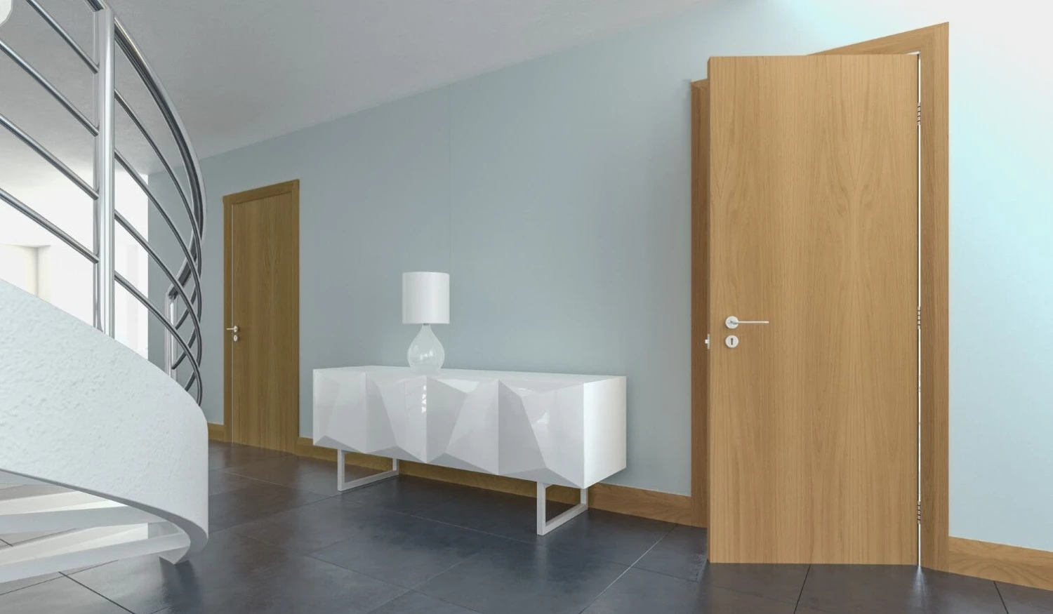 Oak Prefinished Internal Flush FD60 Fire Door 4 Oak Prefinished Internal Flush FD60 Fire Door - Image 2
