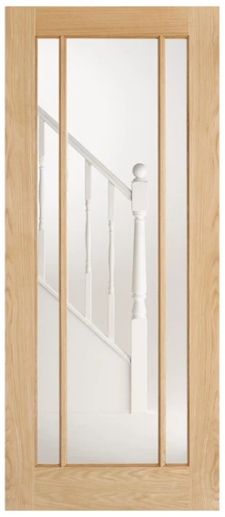 Lincoln Glazed Oak French Door