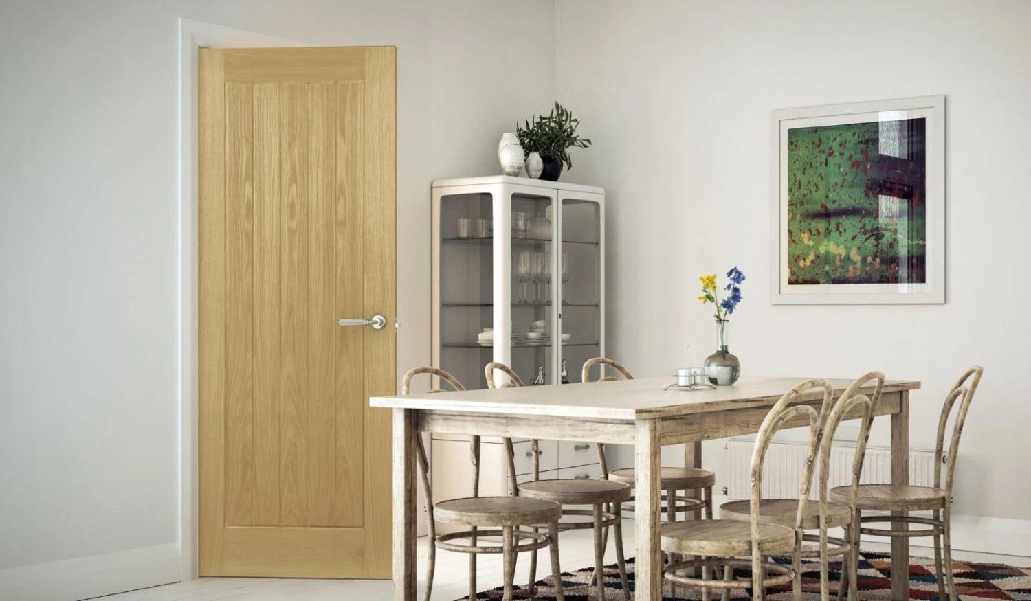 Mexicana Ely Prefinished Internal Oak Fire Door 4 Mexicana Ely Prefinished Internal Oak Fire Door - Image 2