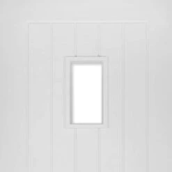 Mexicana Ely Clear Glazed White Primed Door -Home Door Shop ed mexicana ely white primed glazed door closeup