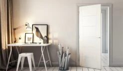 Pamplona Internal White Primed Door -Home Door Shop ed pamplona white primed door office
