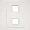 Pamplona Internal White Primed Clear Glazed Door -Home Door Shop ed pamplona white primed glazed door 1