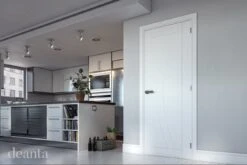 Ravello White Primed Internal Door -Home Door Shop ed ravello white primed door kitchen 2nd