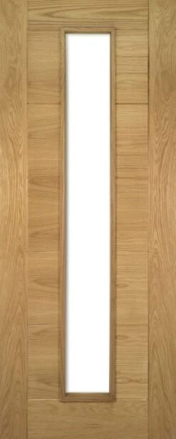 Seville Prefinished Glazed Oak Fire Door
