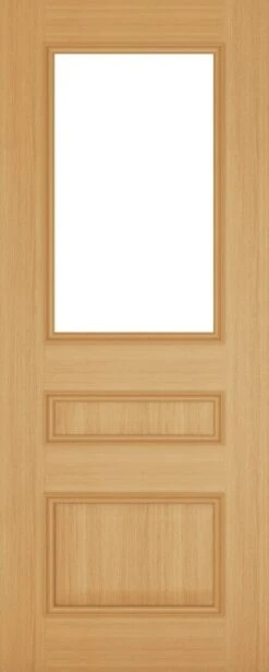Windsor Prefinished Oak Glazed Door