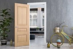 Windsor Prefinished Oak Internal Door -Home Door Shop ed winsor prefinished oak door hallway 2nd