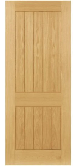 Mexicana Ely Prefinished Internal Oak 2 Panel Fire Door