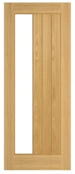 Ely Prefinished Oak 1SL Glazed Internal Door