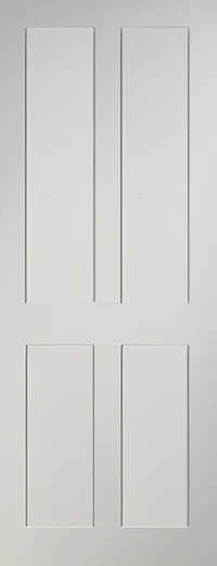 Bespoke Eton White Primed Fire Door