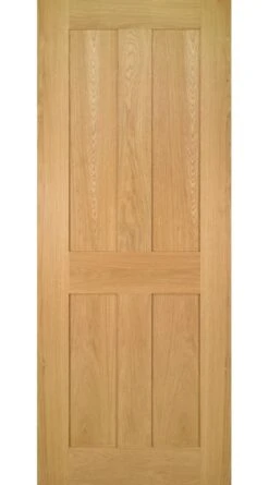 Eton 4 Flat Panel Oak Door