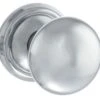 Atlantic Harrogate Polished Chrome Door Knob -Home Door Shop in polished chrome mushroom door knob