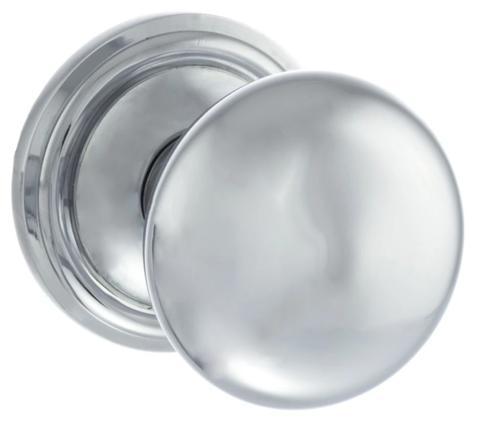 Atlantic Harrogate Polished Chrome Door Knob 3 Atlantic Harrogate Polished Chrome Door Knob
