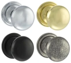 Atlantic Old English Mushroom Mortice Knob