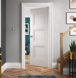 Catton White Primed FD30 Fire Door -Home Door Shop jbk catton 3 1