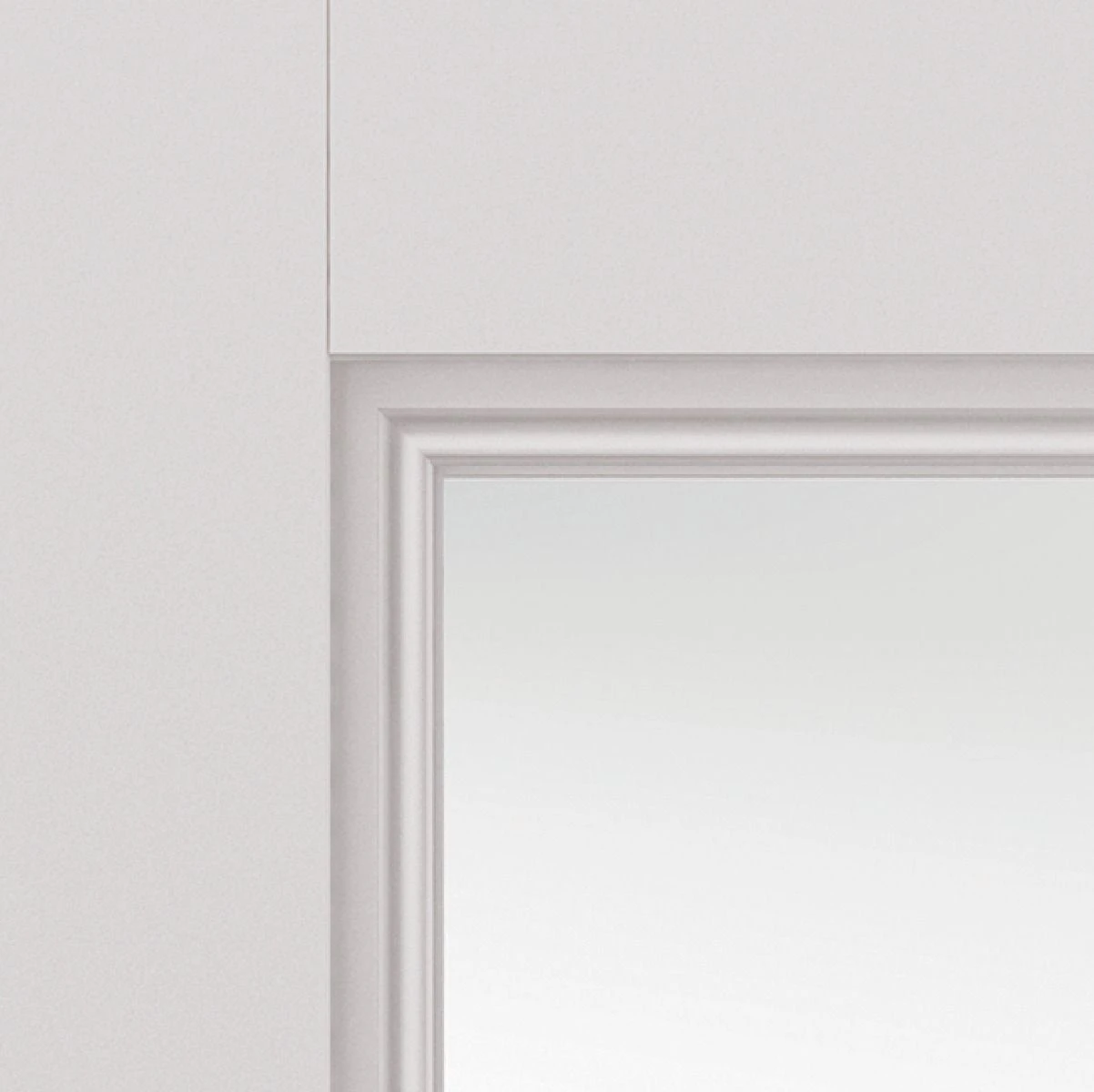 Catton White Primed Clear Glazed Internal Door 6 Catton White Primed Clear Glazed Internal Door - Image 4