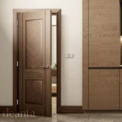 Kensington Internal Prefinished Walnut Door -Home Door Shop kensington walnut l