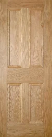 Bespoke Kingston Oak Fire Door