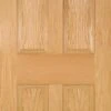 Deanta Kingston Unfinished Oak Door -Home Door Shop kingston 1