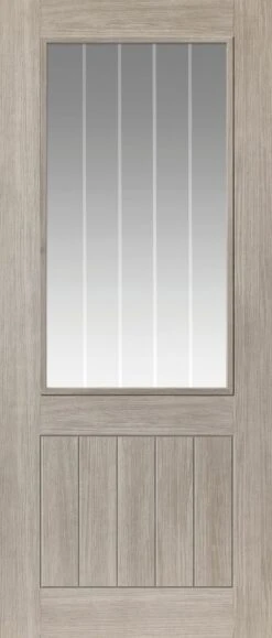 Colorado Light Grey Glazed Laminate Internal Door
