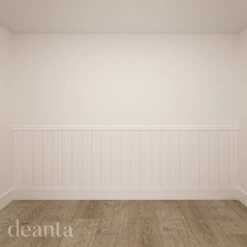 White Primed Madingley Wall Panelling