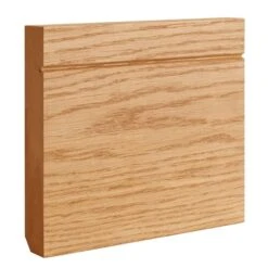 Oak Veneer Shaker Skirting Boards Pack Of 4