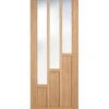Coventry Prefinished Oak Clear Glazed 6 Panel Internal Door -Home Door Shop oak coventry glazed 3l pre finished opt