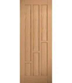 Coventry Unfinished Oak 6 Panel FD30 Internal Fire Door